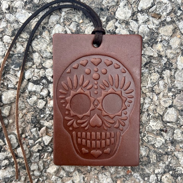 Rectangle Sugar Skull Air Flair