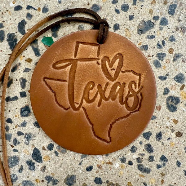 Round Texas Heart Air Flair