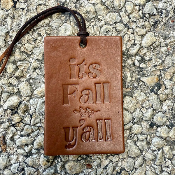 Rectangle It's Fall Y'all Air Flair