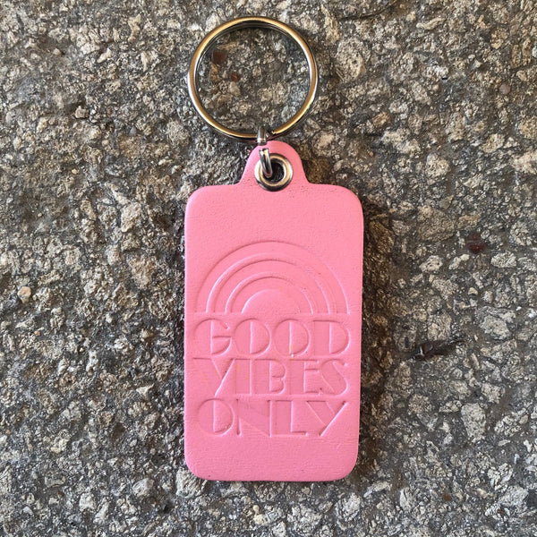 Good Vibes Only Key Tag