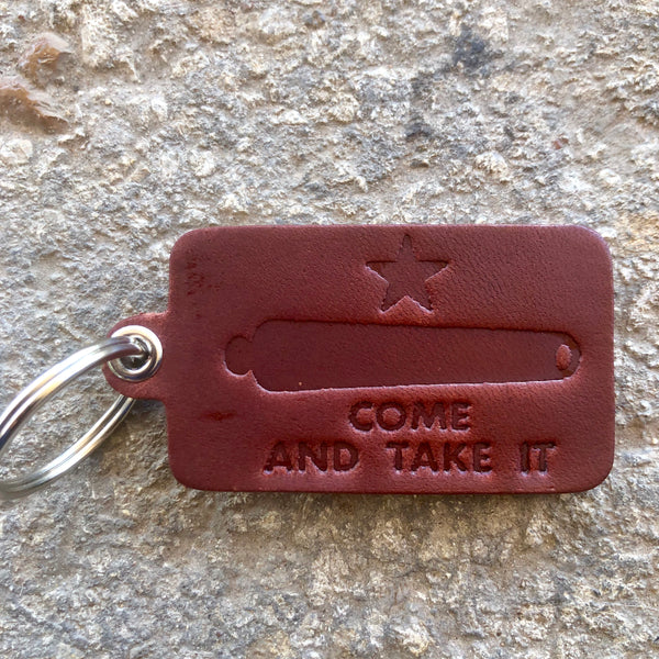 "Come and Take It" Key Tag