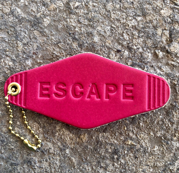 "Escape" Motel Key Tag