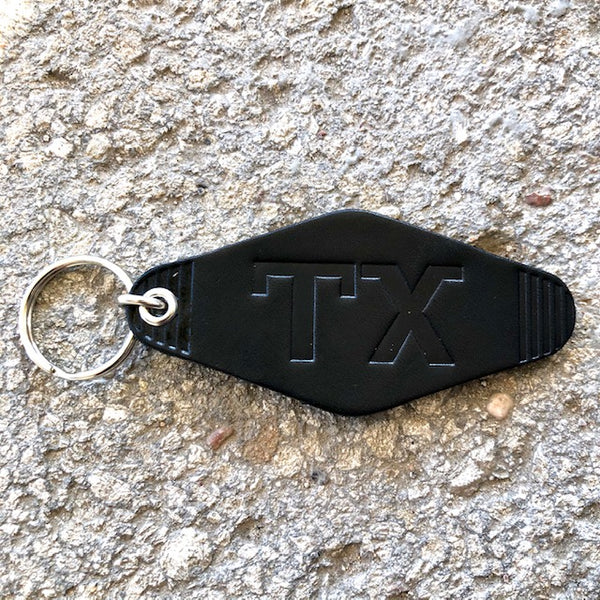 TX Brand Motel Key Tag